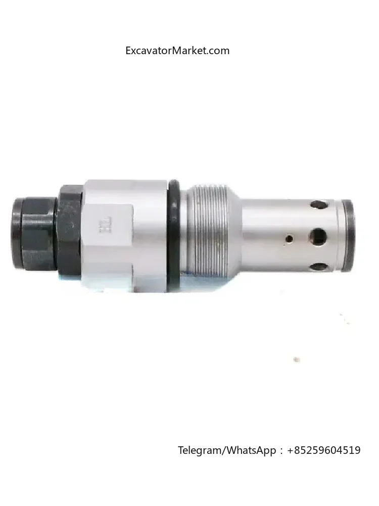 Excavator Accessories For Doosan Daewoo Dx55/60/75/80 Rotary Motor  Valve Rotary Main Gun Relief Valve X Excavator Accessories