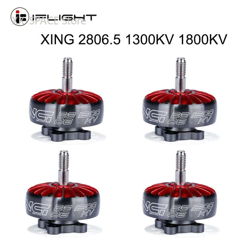 

IFlight XING X2806.5 2806 1300KV 1700KV 1800KV 2200KV Brushless Motor 2-6S for 7-8 inch FPV Frame propeller RC FPV Racing Drone