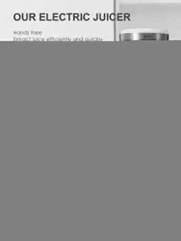 10 nejlepší prodej elektrický odšťavňovač pomerančů - №5