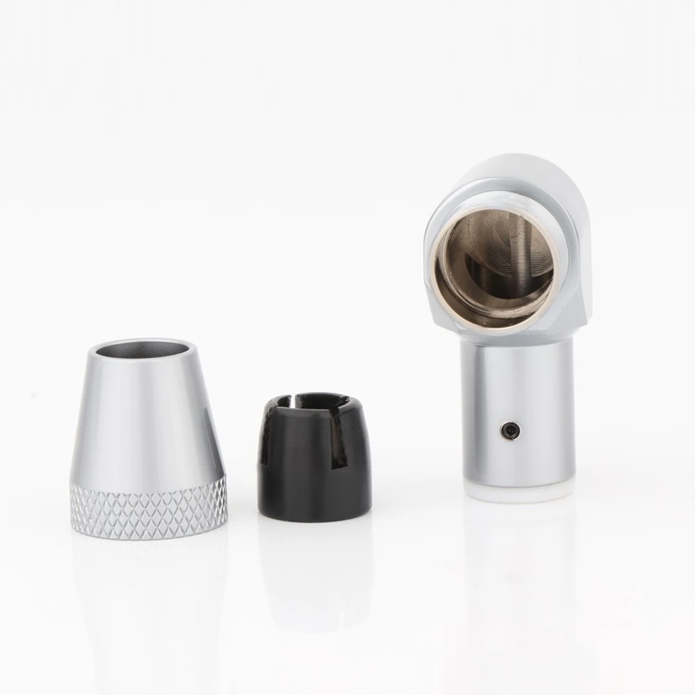 Meatendio-テーブルソケット,5 dinメス,ビニール金メッキ,右角度付き,ヘッドコネクタ