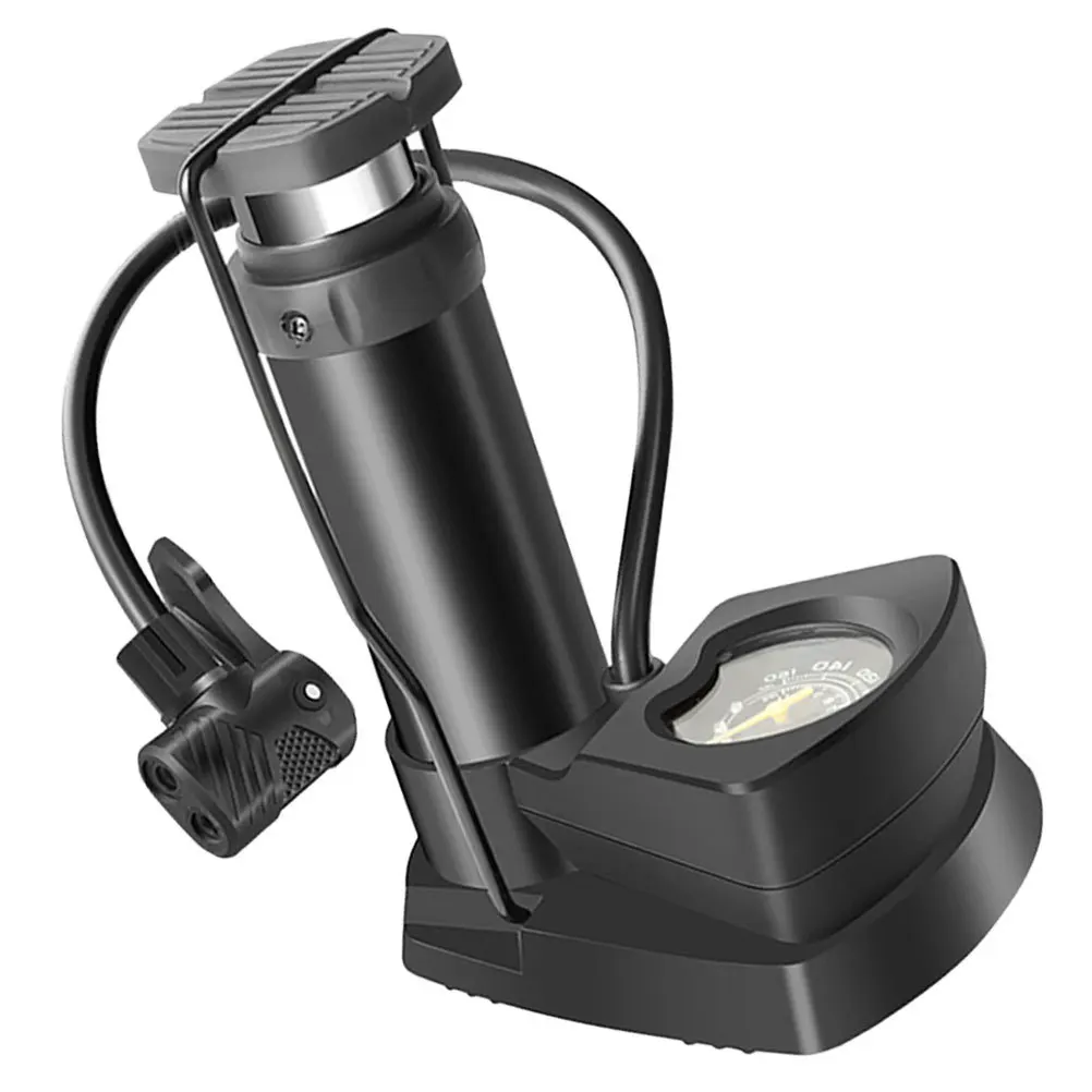 

Multifunctional Inflatable Pump High Pressure Foot Air Pump For Bike Motorcycle Electric Bicycle Ball Gauge Portable