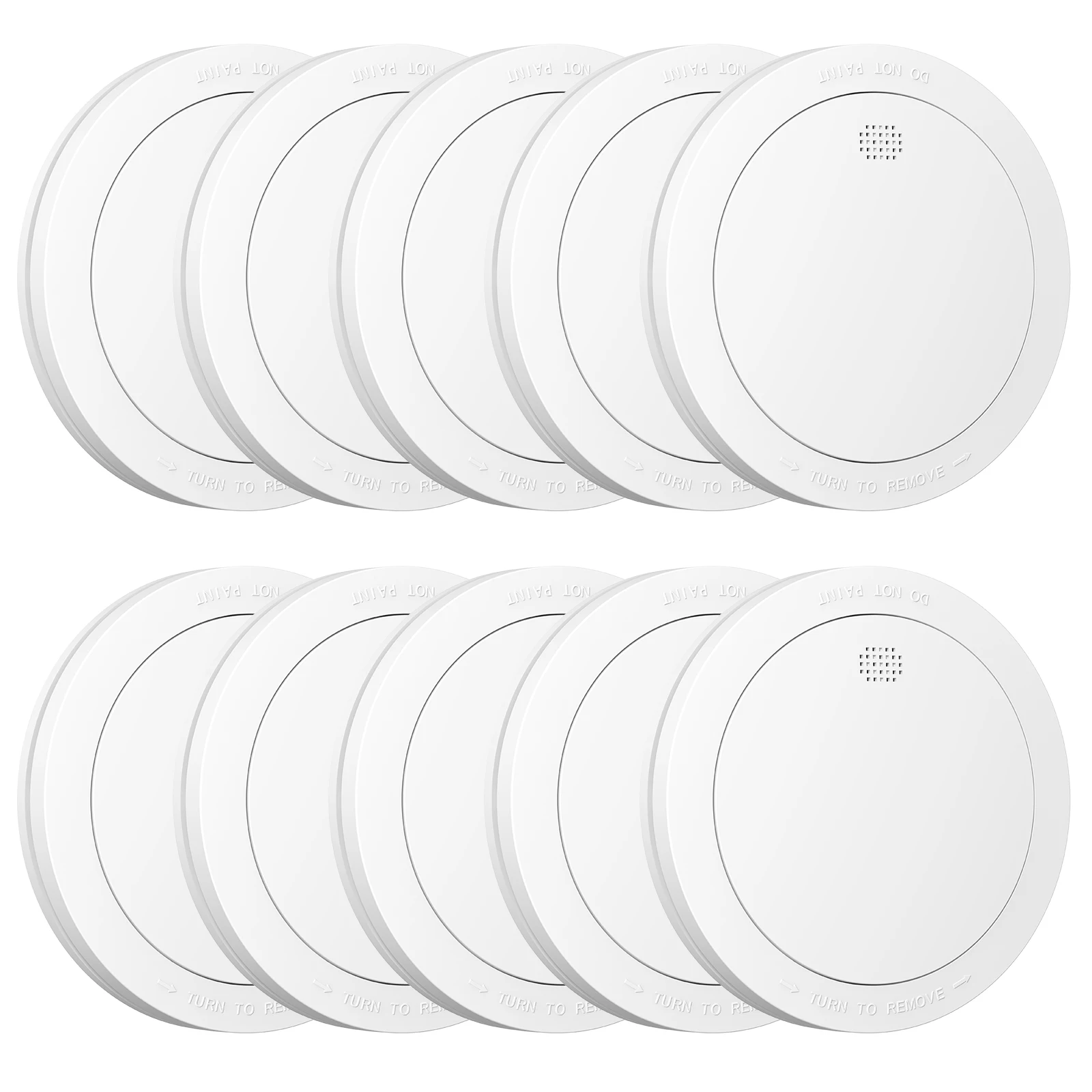 Cpvan Met Elkaar Verbonden Rookmelder Draadloos Brandalarm Huisbeveiliging Rookmelder En14604 10 Jaar Batterij Brandmelder