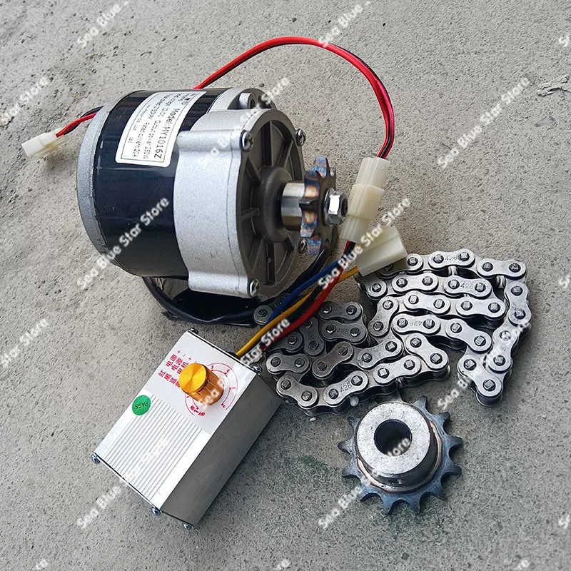 New puffing machine stepless transmission 12v motor controller speed control cutting machine speed governor