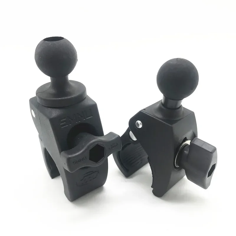 

Motorcycle Bicycle Handlebar Rail Mount Clamp with 1 inch Ball Mount for Gopro Action Camera for Clamp Clip