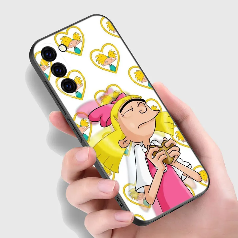 Hey Arnold Hot Phone Case For Samsung A13 A22 A24 A32 4G A25 A34 A35 A52S A53 A54 A55 A73 5G A12 A14 A15 A23 A31 A33 A50 A51 A72