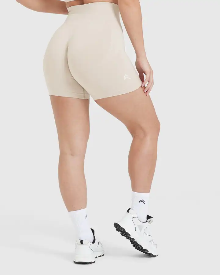 High Waist Push Up Short Elasticity Breathable Scrunch Butt Fashion Shorts Running Sports Shorts Womens Clothes Gym