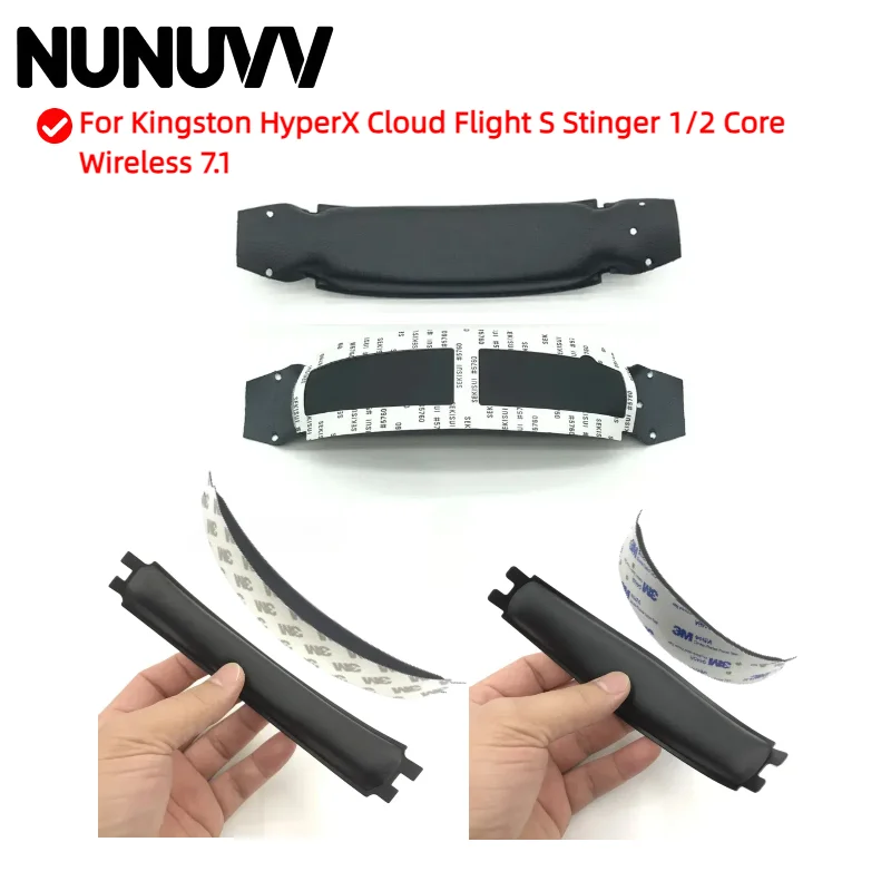 

Headband Cover For Kingston HyperX Cloud Flight S Stinger 1/2 Core Wireless 7.1 Headphone Head Beam Breathable Mesh Cloth