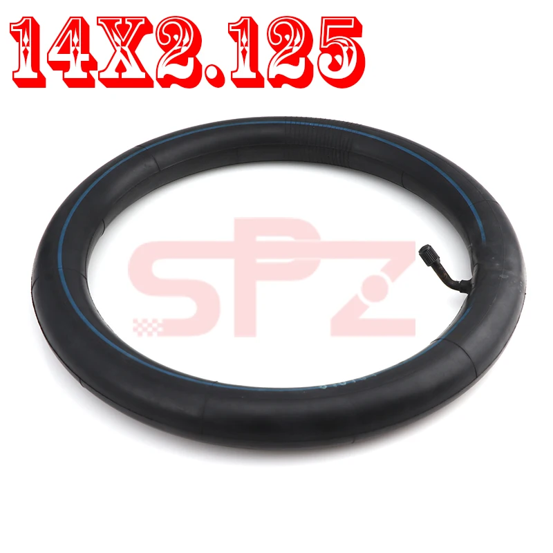 

Bicycle 14X2.125 Inner Tube, Used for Mountain Road Bike Tires Butyl Rubber Bicycle Tire 14x2.125 Valve