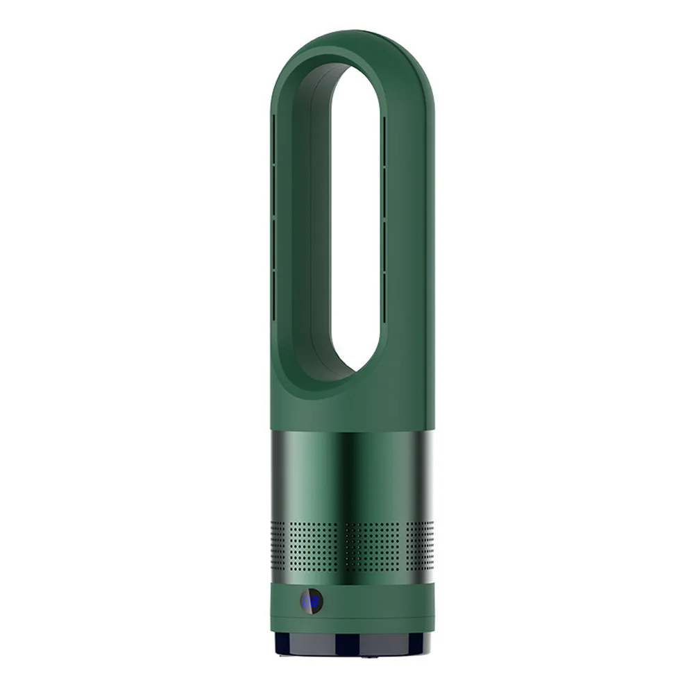 مروحة أرضية دافئة وباردة مقاس 18 بوصة، مروحة تنقية كهربائية منزلية كتم الصوت، مروحة سطح مكتب ذكية لتدوير الهواء على الأرض