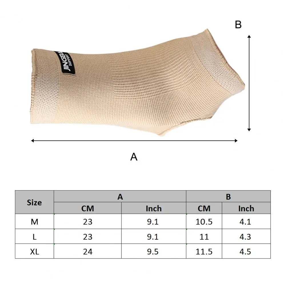 1Pc Ankle Brace Stress Relief Anti-slip Nylon Foot Wrap Compression Ankle Sleeve Support For Sporting Stent De Tobillo