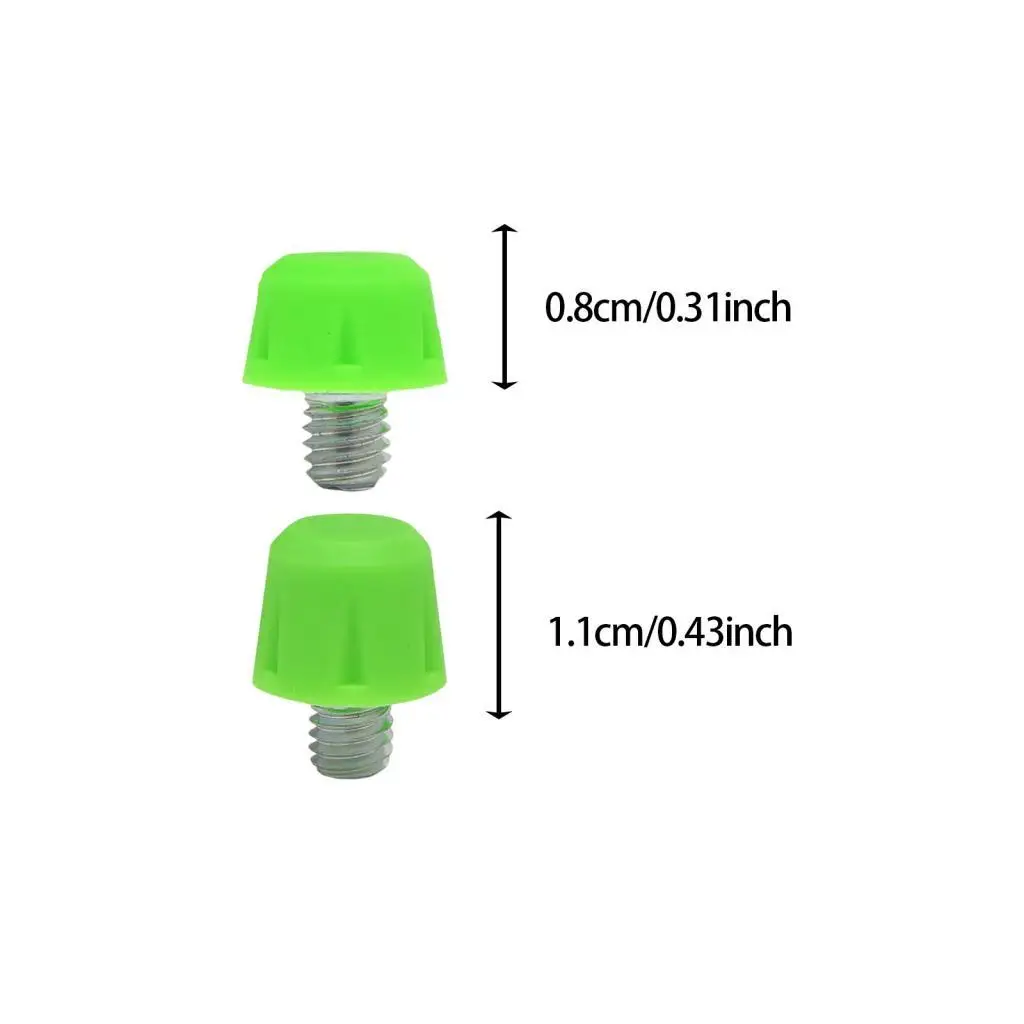 

12 штук футбольных шипов для бутс, практичные нескользящие шипы с резьбой M6 для футбольных бутс, для занятий спортом на открытом воздухе и в помещении