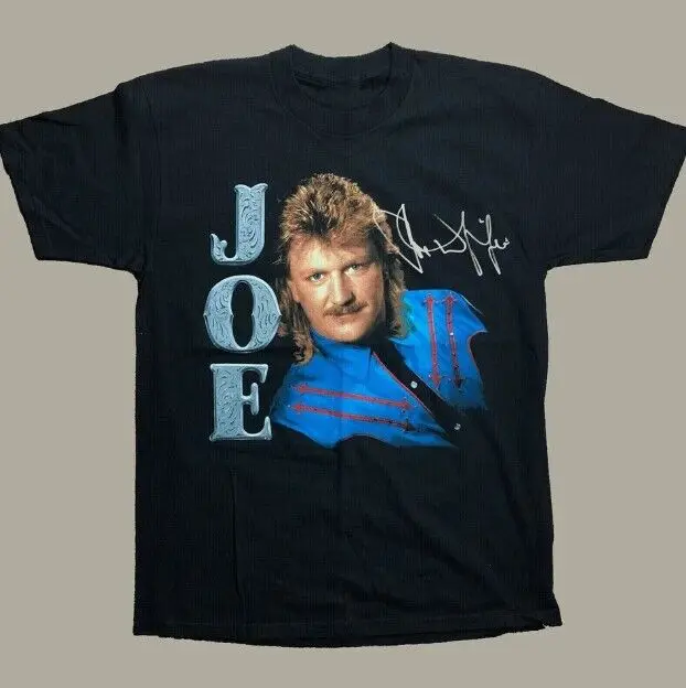 

Vtg Joe Diffie Concert Tour Heavy Cotton Black T-Shirt cool new new shirt