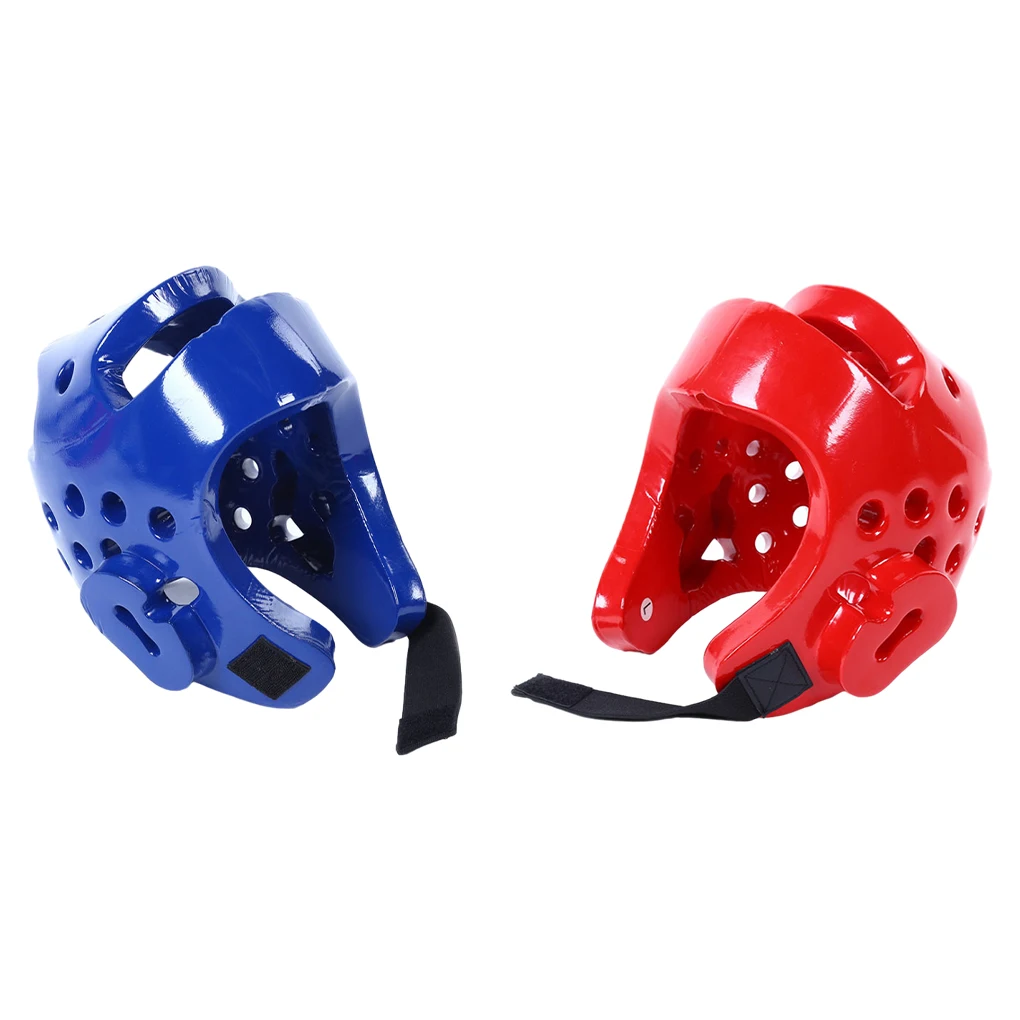 Professional Taekwondo Head Protector Helmet Muay Thai Boxing Taekwondo Helmet Karate Guard Head Sanda Kickboxing Helmet