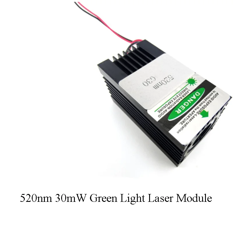 وحدة ليزر Green Dot 520nm G30mw مصباح طارد الطيور للاستخدام الخارجي في الحديقة