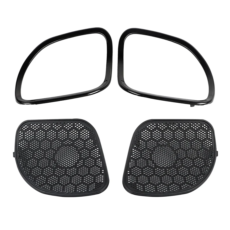 

AB56-Front Fairing Speaker Mesh Grill Covers Trim For Road Glide FLTRXS 15-Up Spare Parts