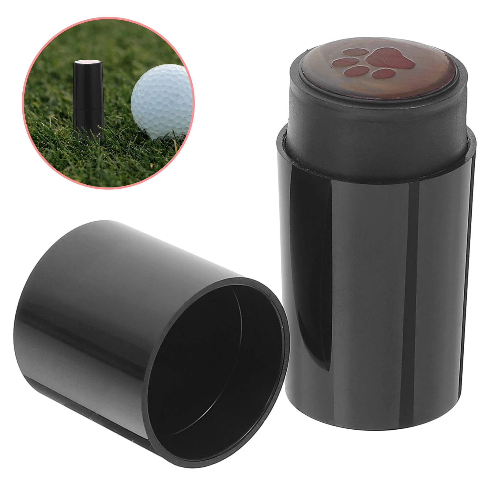

Creative Golf Ball Stamp Tool Heart-shaped Golfball Stamps Pp Adorable Teaching Stamper