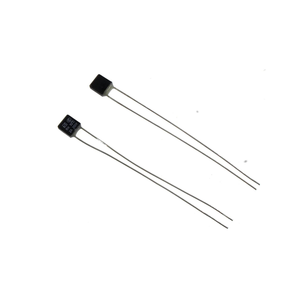 10PCS RH2A 92 95 105 115 120 125 130 135 140 145 150℃ Degree Thermal Fuse RH Temperature Fuse 2A 250V Fan Motor Thermal Fuse