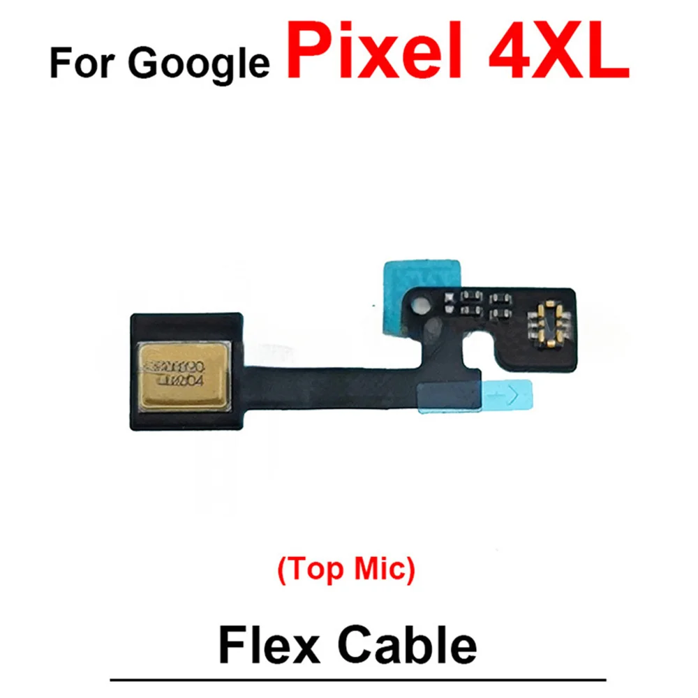 For Google Pixel 2 4XL 3XL 5 7 6 Bottom /Top Microphone Phone Flex Cable Replacement Parts Cell Phone Accessories