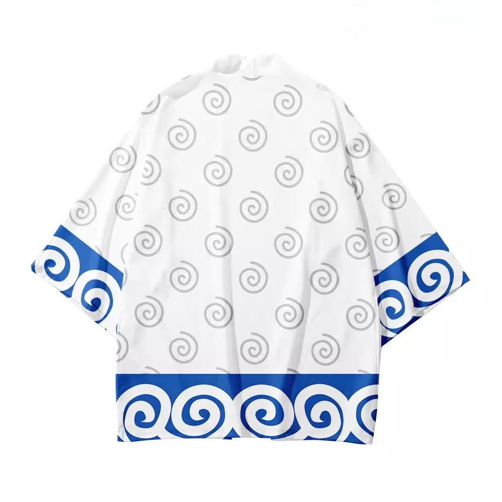 أنيمي تأثيري اليابانية هاوري كيمونو سترة الاتجاه #4