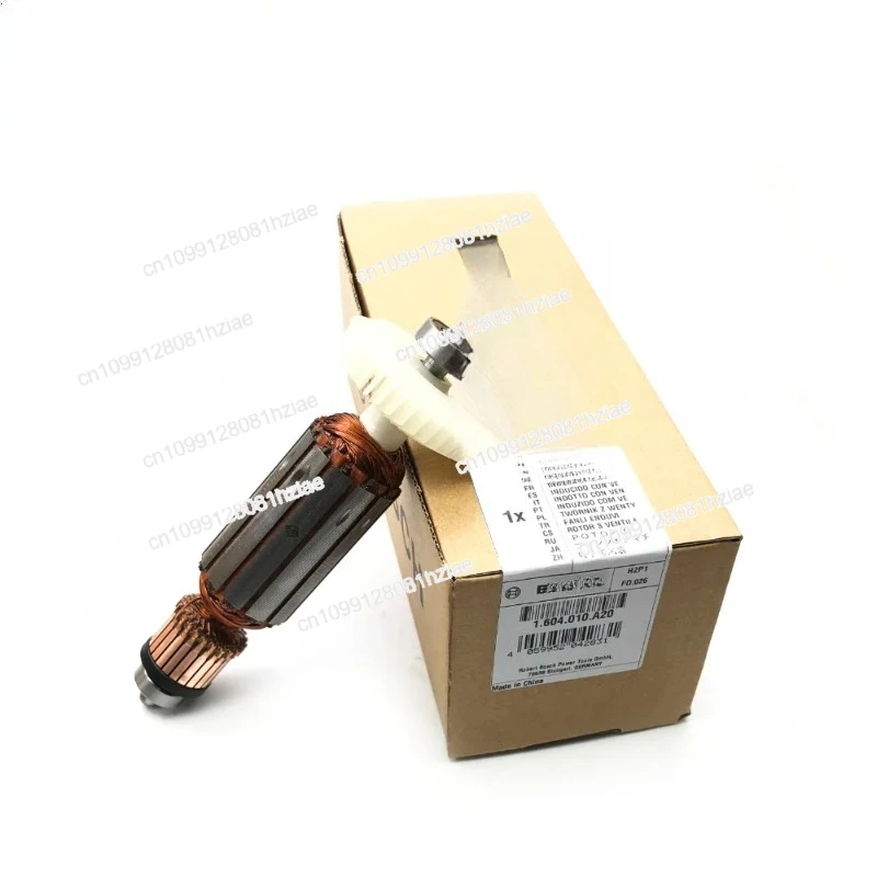 

original angle grinder rotor GWS10-125 GWS1000 GWS1100 electric polishing machine motor rotor 1604010A20