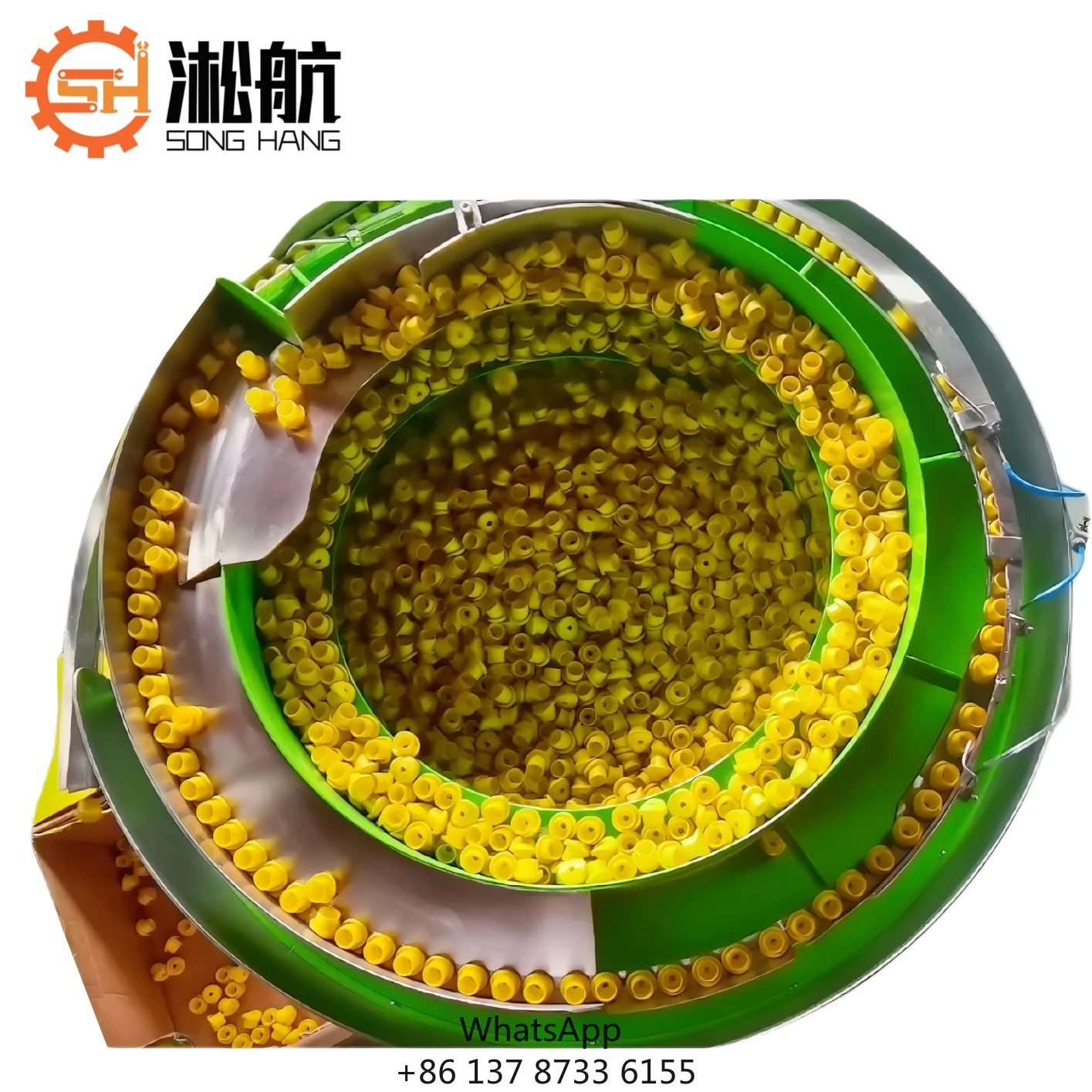 Hot Selling Bottle Cap Feeder Rubber Nipple Vibratory Bowl Feeder Fast Vibratory Cap Hopper Feeder Machine