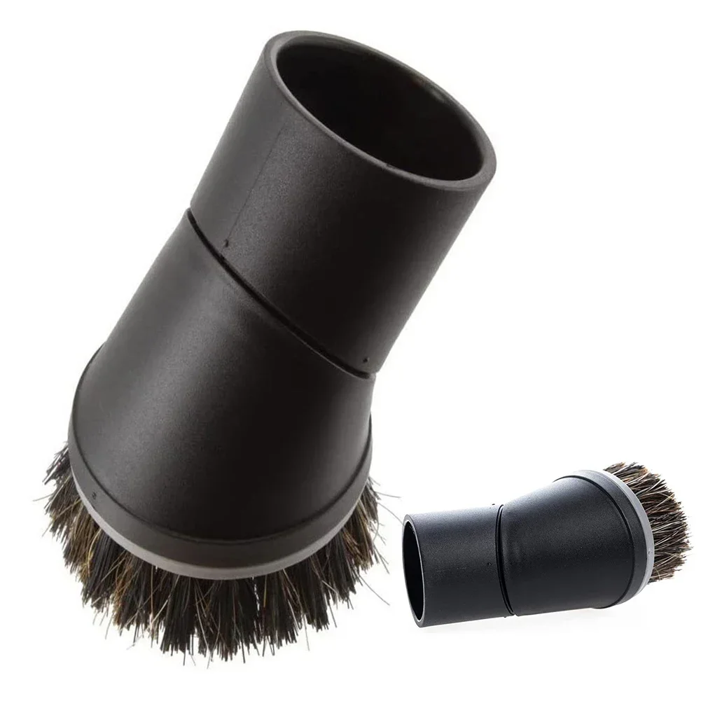 Black Plastic Swivel Dusting Brush for Miele S Series Vacuum Suitable for Various Cleaning Tasks (89 characters)