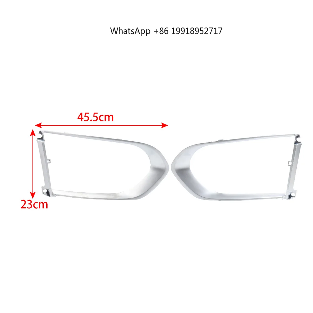 

Car Fog Lights Fog Molding Frame Bezel Cover Accessories For F-Pace 2016 2017 2018 2019 2020