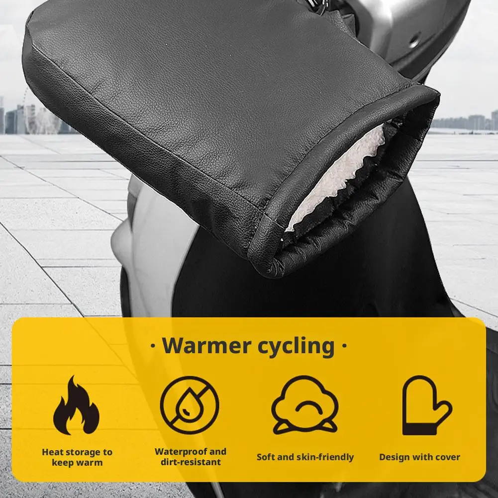 PU handlebar muffs wear resistant durable winter