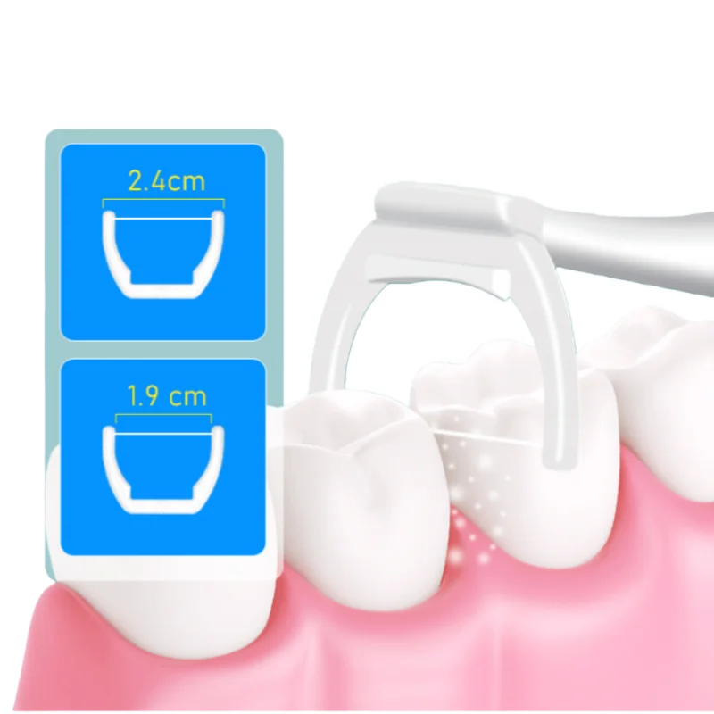 Dental Floss Set Replaceable Ultra-fine Dental Floss Stick with Extended Handle Y-shaped Dental Floss Holder Oral Hygiene Tools