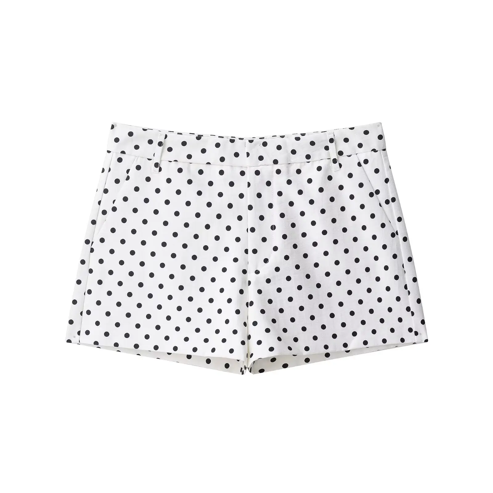 White Dot Shorts