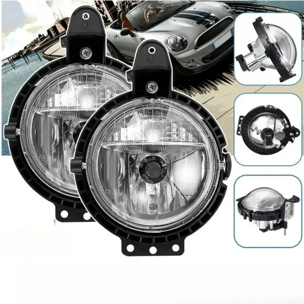 

For Mini Cooper R55 R56 R57 R58 R59 2006-2014 Fog Light Lamps 63172751295 for Front Bumper Fog Light Driving Lamps Cover