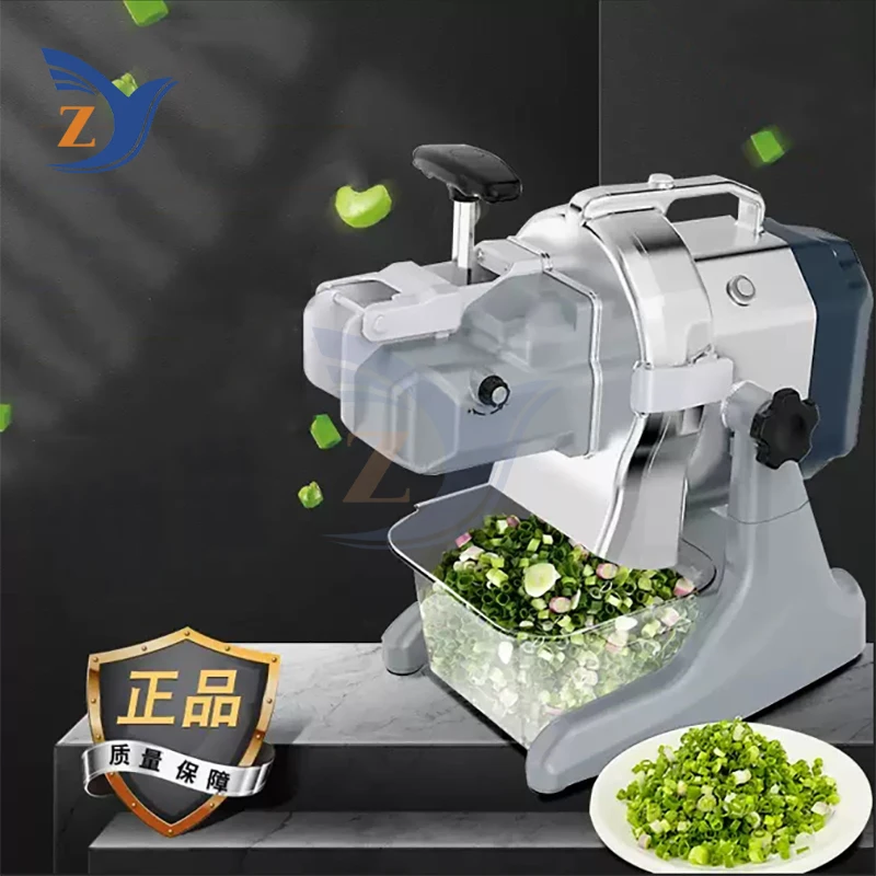 Scallion Cutting Machine Leek Celery Pepper Root Stem Commercial Multi-functional Kitchen Automatic Chives Suffed Bun Filling