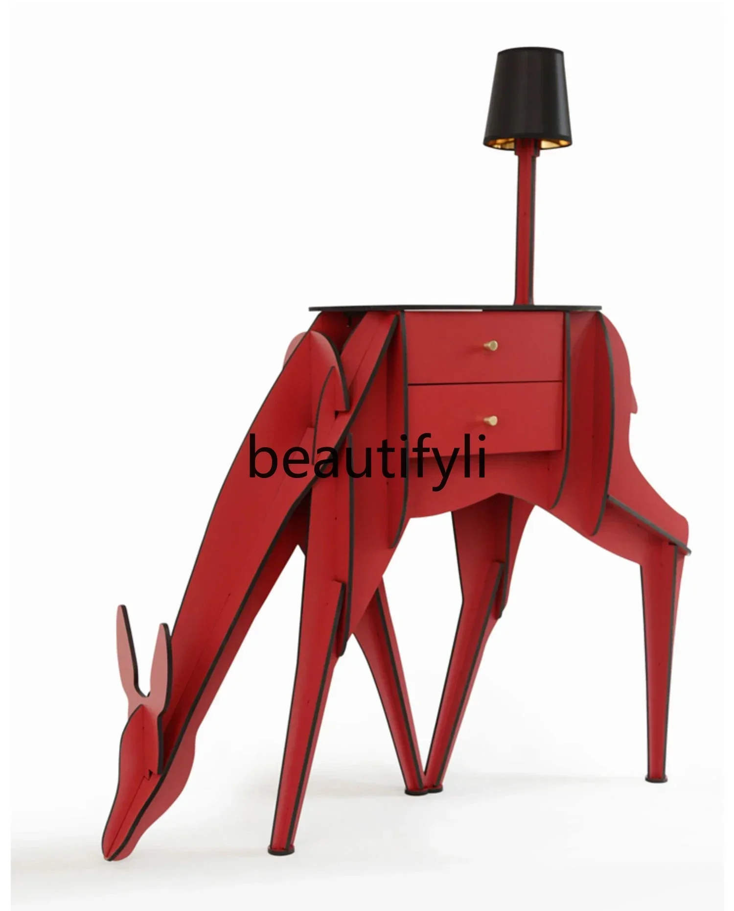 

Entry of the entrance cabinet is opposite the door, French modern light luxury high-end entrance table