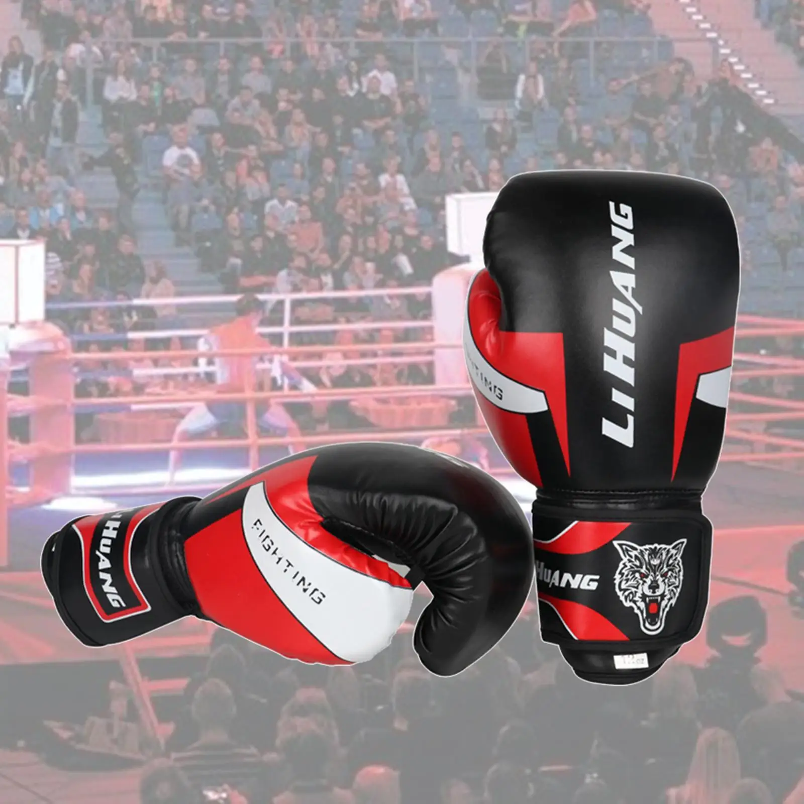 Boxhandschuhe 6 8 10 12 OZ PU-Leder Muay Thai Guantes De Boxeo Sanda Free Fight MMA Kickbox-Trainingshandschuh für Männer Frauen