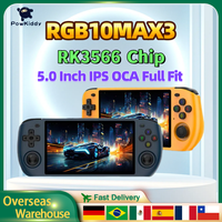 POWKIDDY RGB10MAX3 Retro Handheld Game Console Open-Source Gaming Video Player 5 Inch 1280*720 IPS Screen Children's Gifts