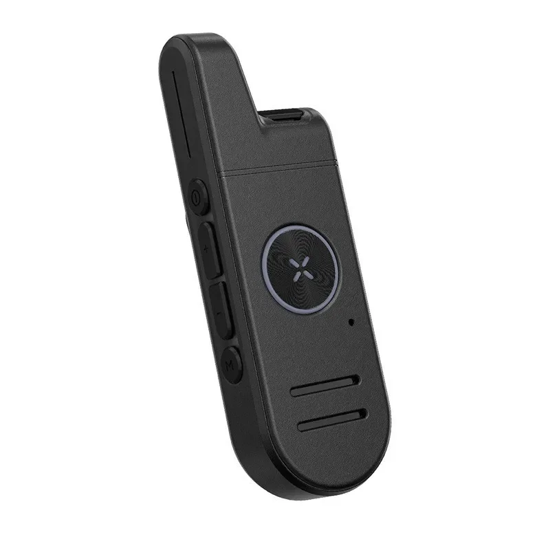 2025 Mini Compact Walkie-talkie Light and Thin Long-distance Collar Clip Wireless Bluetooth Headset