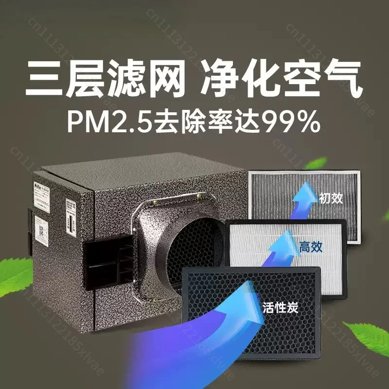 Indoor Air Purification Box PM2.5 Primary High Efficiency Activated Carbon Front Dust Removal Filter Box