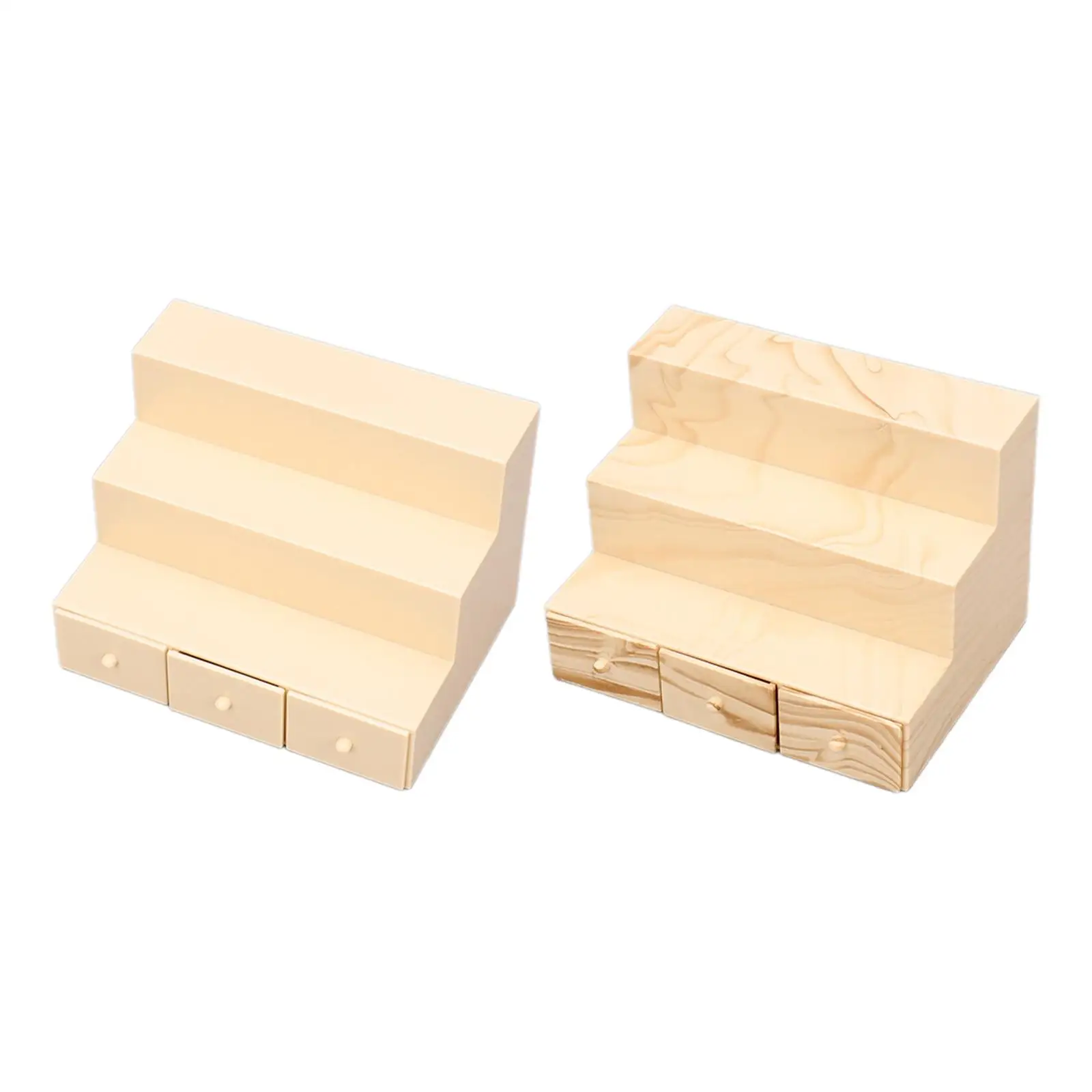 

1/12 Scale Miniature Shelf Pretend Play Toy Dollhouse Model Mini Shelf