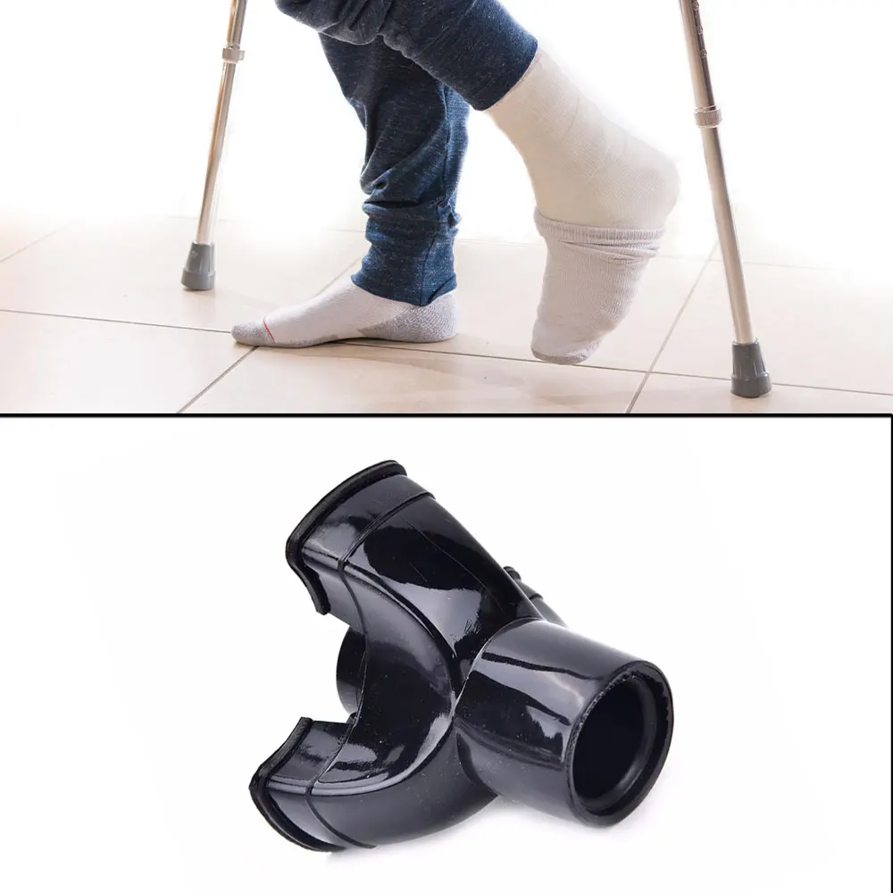 19mm 22mm Tripod Crutch End Tips Cover For Walking Stick Cane Crutch Pad Rubber Heavy Duty Ferrule End Bottom Stick-slip Mat