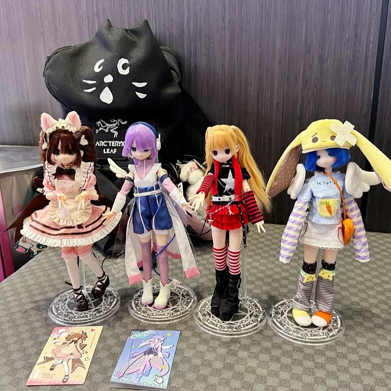 

In Stock Genuine 1/6 Bjd Magical Girl Series Blind Box Kawaii Girl Action Figure Movable Doll Desktop Ornament Trendy Toy Gift