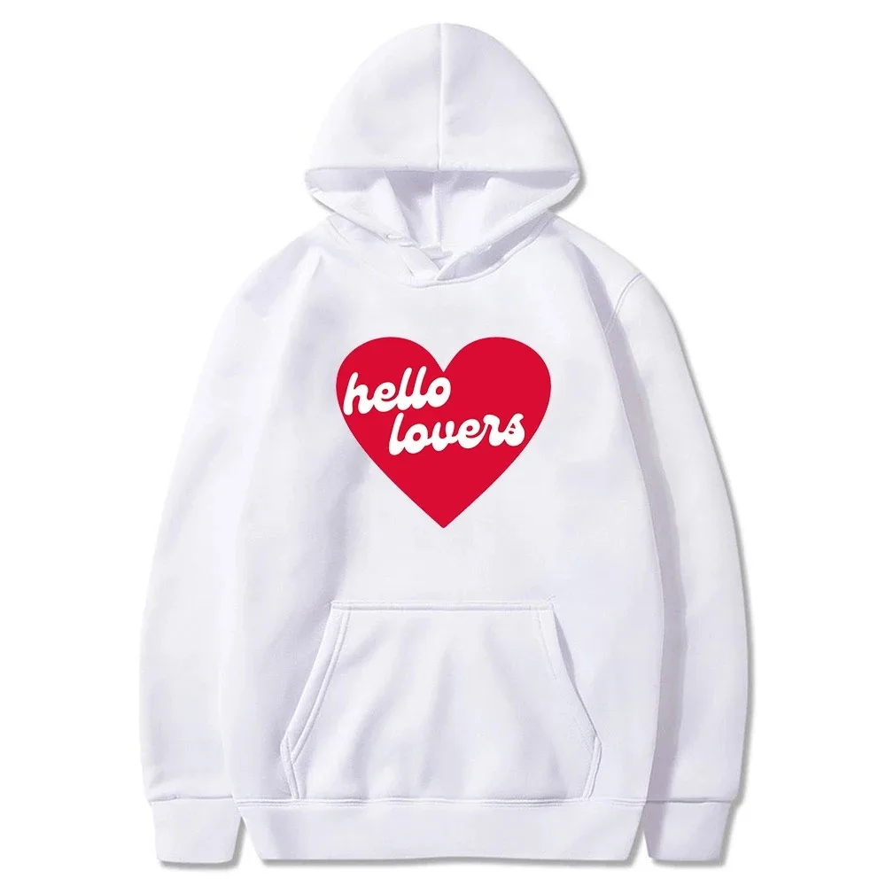 Niall Horan-Sudadera con capucha de Hello Lovers para hombre y mujer, suéter de manga larga con capucha de estilo informal, ropa de moda