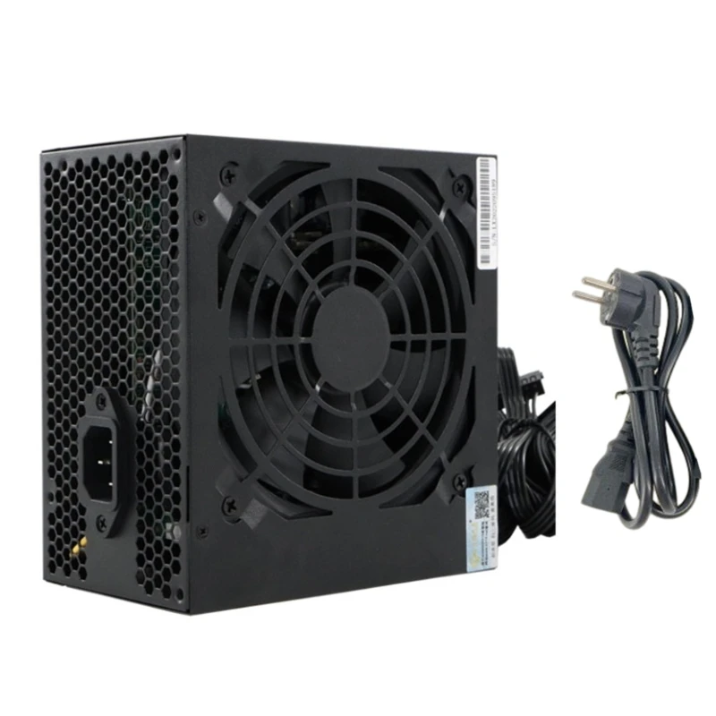 Fuente alimentación Modular para PC para juegos, fuente alimentación nominal 250W, ventilador 120mm, 24 pines, ATX,