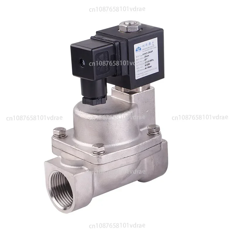YCH21 Pilot Piston Type High Pressure Solenoid Valve, High Pressure Pipeline Pressure Relief Solenoid