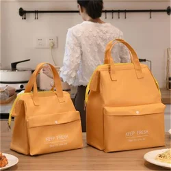 Large Capacity Lunch Bag Women Waterproof Insulated Shoulder Crossbody Bags for Lunch Box Picnic Portable Fresh Cooler Bags