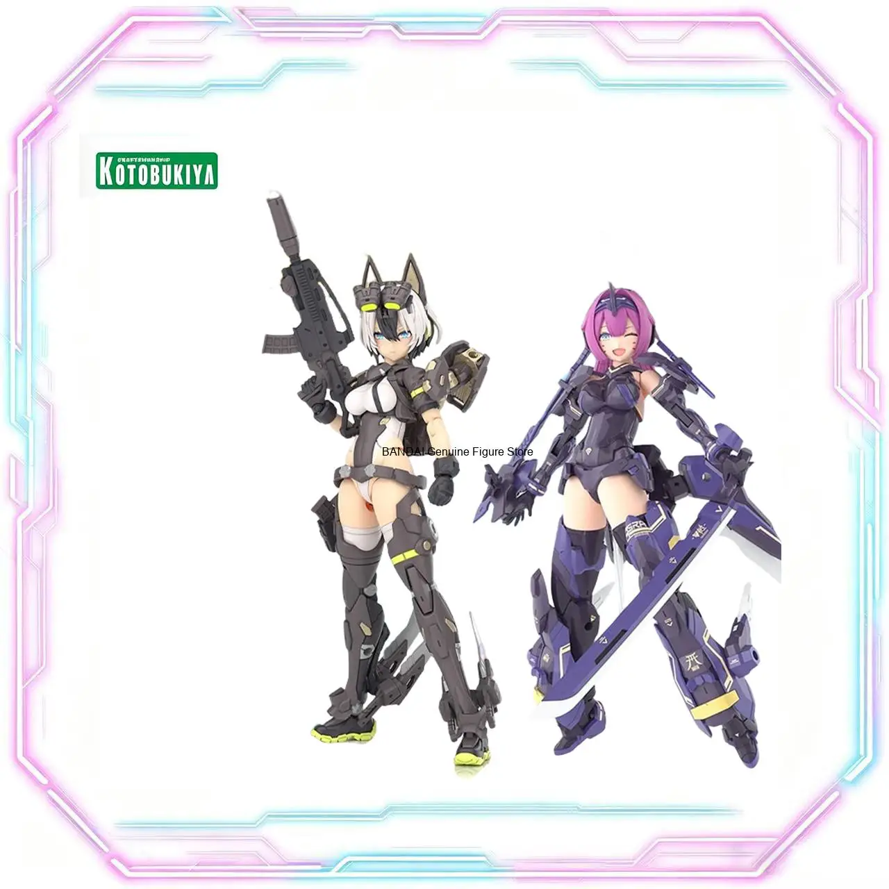 Kotobukiya Megami Device Syura Archer Kizuna Shadow Full Package Yggdrasis Garm Ripper Plastic Model Kit Action Figure