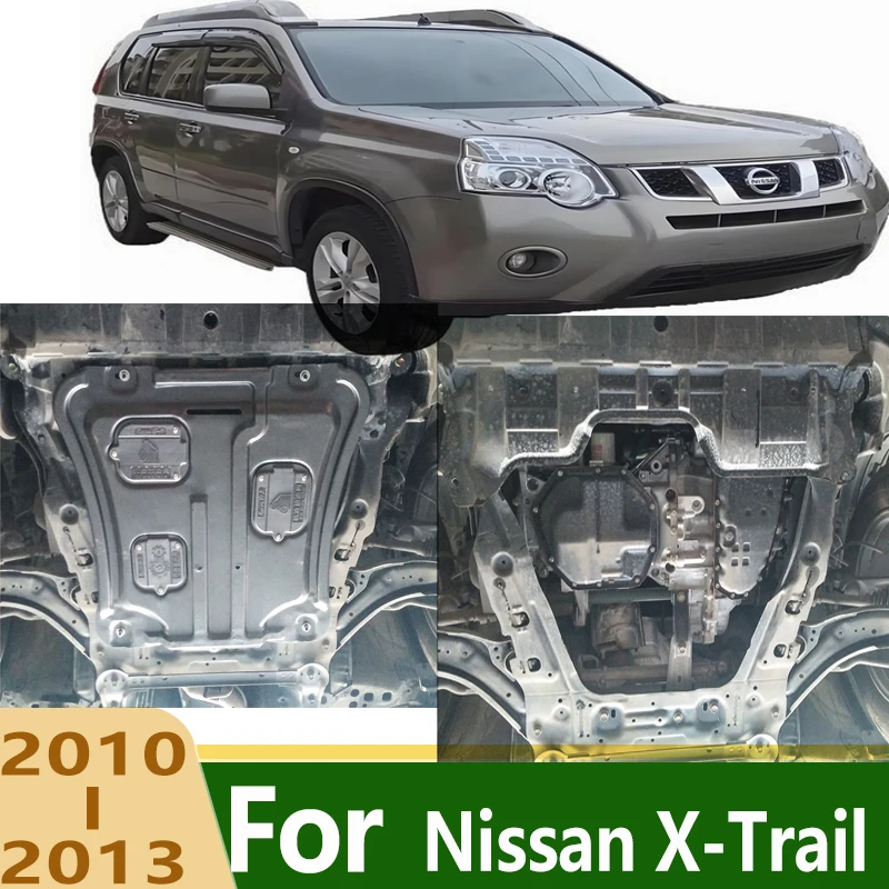 Fit For Nissan X-Trail Underbody Engine Skid Plate Protector Anti-Collision Anti-Scratch Wear-Resistant Under Cover Splash Shiel