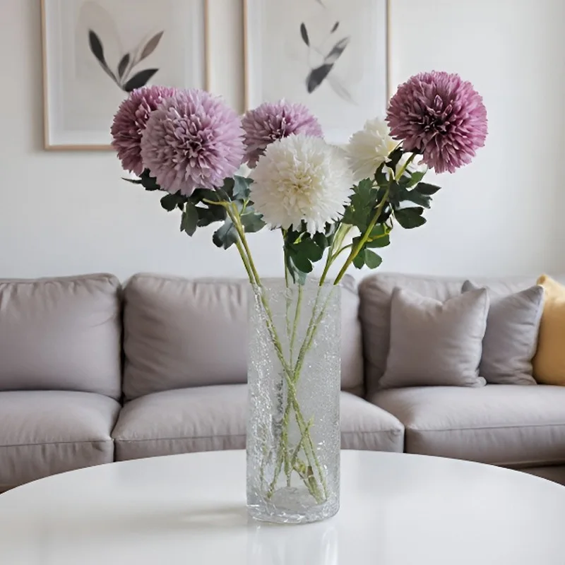 10 Stück Künstliche Löwenzahn-Seidenblumen DIY Brautstrauß Hochzeitsdekoration Blumenzwiebelkugeln Heim-Party Tischdekoration – Detail 19