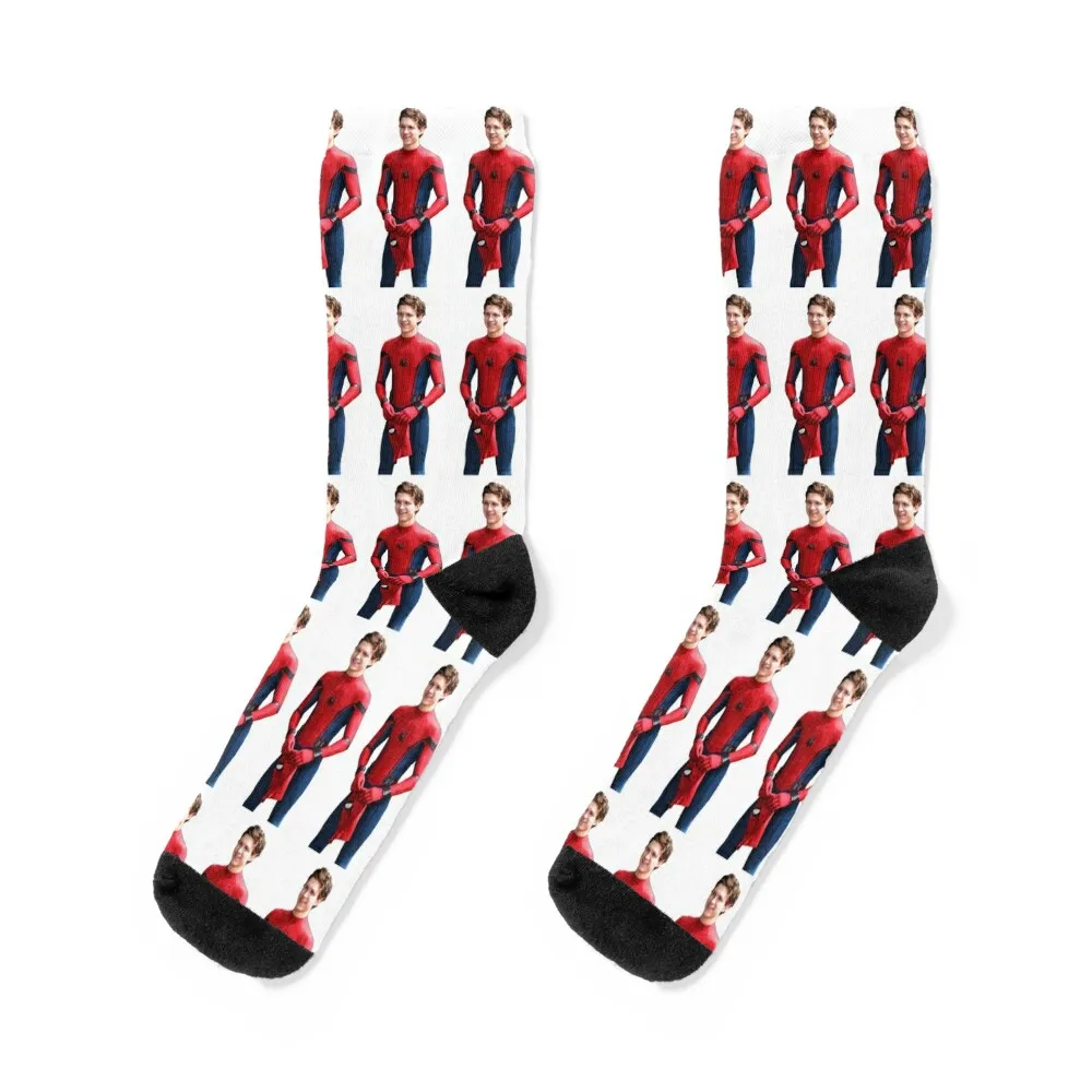 

Tom Holland Socks Rugby winter gifts floor bright garter Man Socks Women's