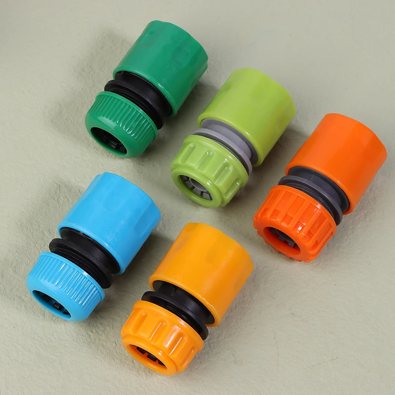 

1/2 " Hose Joint Quick Coupling Connector For Garden Irrigation Plastic Car Wash Repair Joint Home Yard Irrigation System