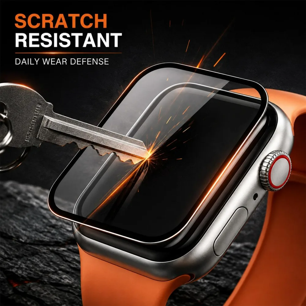 1-3Pcs Composite Films for Apple Watch S12 Screen Protector Protective Film Anti-scratch Soft Hydrogel Film for Apple Watch S12